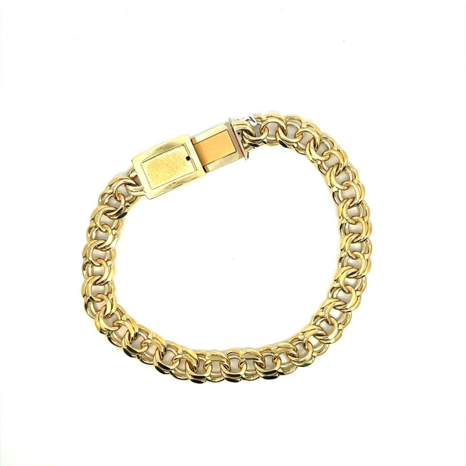 company exclusive solid chino link bracelet ( limited size ) 10k gold